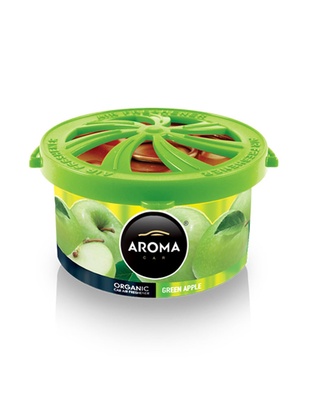Amio - ΑΡΩΜΑΤΙΚΟ ΣΕ ΚΟΝΣΕΡΒΑ AROMA ORGANIC - ΠΡΑΣΙΝΟ ΜΗΛΟ (GREEN APPLE) 40gr - 1 ΤΕΜ. (A92101/AM)