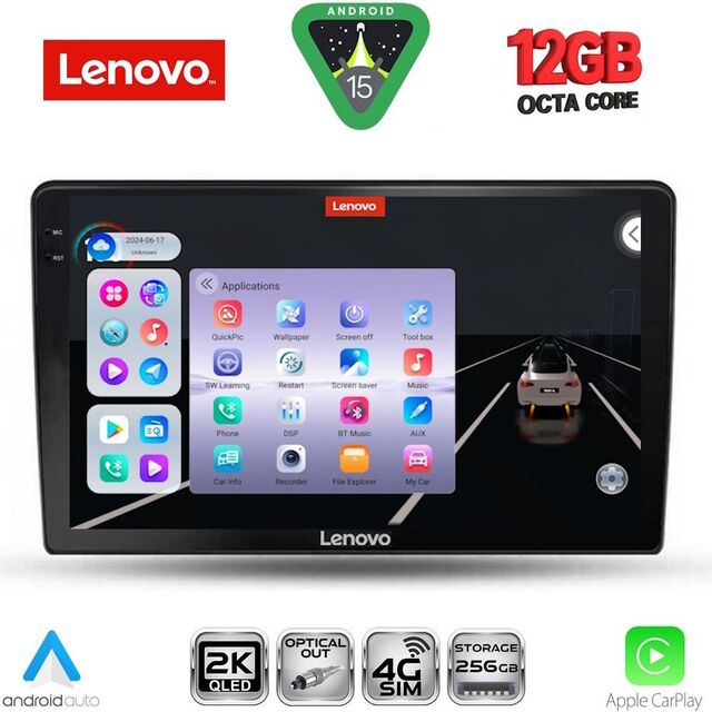 LENOVO SSZ 12475A_CPA (10inc) MULTIMEDIA TABLET for NISSAN XTRAIL mod. 2004-2007