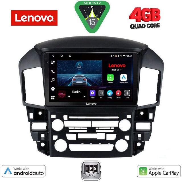 LENOVO LVE 8344_CPAA (9inc) MULTIMEDIA TABLET for LEXUS RX 300 mod. 1998-2003