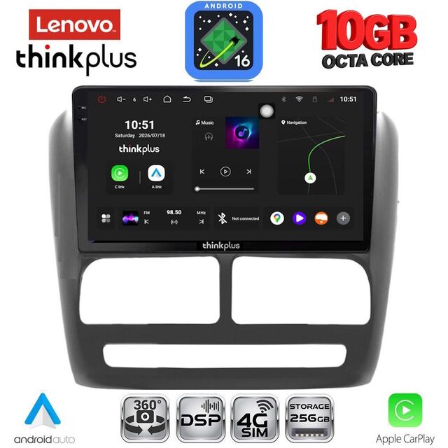 LENOVO LTM 11137_CPA (9inc) MULTIMEDIA TABLET for FIAT DOBLO mod. 2010-2015