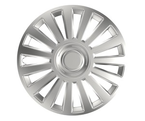 Amio - ΤΑΣΙΑ 14" HUBCAP LUXURY ΑΣΗΜΙ ΜΕ ΔΙΑΜΕΤΡΟ ΓΙΑ ΣΗΜΑ 6,5cm ΣΕΤ ΣΕ ΚΟΥΤΙ- 4 ΤΕΜ. (1150/AM)