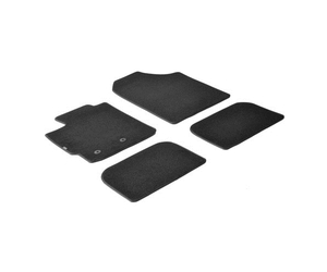ΠΑΤΑΚΙΑ EXECUTIVE ΜΟΚΕΤΑ ΓΙΑ TOYOTA URBAN CRUISER 05/2009-09/2014 / TOYOTA YARIS 3D 01/2006-09/2011 / TOYOTA YARIS 5D 01/2006-09/2011 ΣΕ ΜΑΥΡΟ ΧΡΩΜΑ ME ΚΟΥΜΠΩΜΑΤΑ LAMPA - 4 ΤΕΜ.