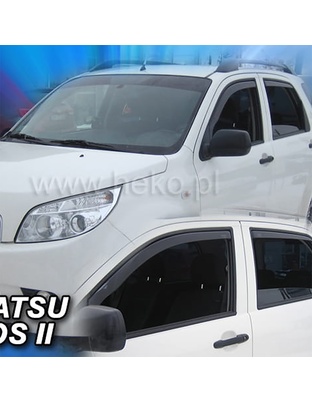 ΑΝΕΜΟΘΡΑΥΣΤΕΣ ΓΙΑ DAIHATSU TERIOS 2 5D 2006-2013 ΖΕΥΓΑΡΙ ΑΠΟ ΕΥΚΑΜΠΤΟ ΦΙΜΕ ΠΛΑΣΤΙΚΟ HEKO - 2 ΤΕΜ.