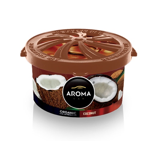 Amio - ΑΡΩΜΑΤΙΚΟ ΣΕ ΚΟΝΣΕΡΒΑ AROMA ORGANIC - ΚΑΡΥΔΑ (COCONUT) 40gr - 1 ΤΕΜ. (A92099/AM)