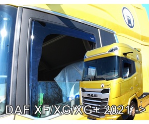 ΑΝΕΜΟΘΡΑΥΣΤΕΣ ΓΙΑ DAF XF/XG/XG+ 2021+ ΜΕ ΚΑΜΕΡΑ ΖΕΥΓΑΡΙ ΑΠΟ ΕΥΚΑΜΠΤΟ ΦΙΜΕ ΠΛΑΣΤΙΚΟ HEKO - 2 ΤΕΜ.