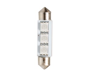ΛΑΜΠΑΚΙΑ ΠΛΑΦΟΝΙΕΡΑΣ C5W 12V SV8.5 41mm 3xSMD5050 LED ΜΠΛΕ CAN-BUS M-TECH - 1 τεμ.