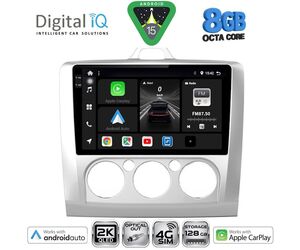 DIGITAL IQ BXK 20156SL_CPAA A/C (9inc) MULTIMEDIA TABLET for FORD FOCUS mod. 2005-2012 (SILVER)