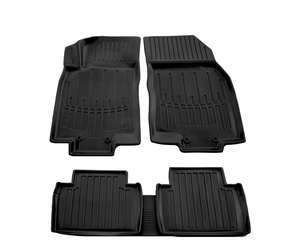 ΠΑΤΑΚΙA ΛΑΣΤΙΧΟ ΣΕ ΣΚΑΦΗ ME KOYMΠΩΜΑΤΑ ΓΙΑ NISSAN ROGUE T32 5D 2013-2020 / X-TRAIL T32 5D 2014-2020 RACE AXION - 5 Τεμ.