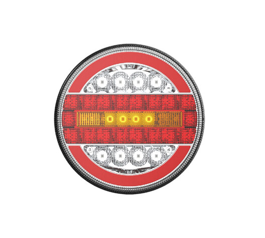 Amio - ΦΑΝΑΡΙ ΠΙΣΙΝΟ RCL-07-LR 10-30V LED ΣΤΡΟΓΓΥΛΟ Φ140x38mm ΜΕ ΚΑΛΩΔΙΟ 1ΤΕΜ (02372/AM)
