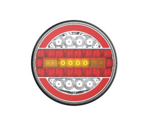 Amio - ΦΑΝΑΡΙ ΠΙΣΙΝΟ RCL-07-LR 10-30V LED ΣΤΡΟΓΓΥΛΟ Φ140x38mm ΜΕ ΚΑΛΩΔΙΟ 1ΤΕΜ (02372/AM)