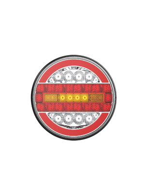 Amio - ΦΑΝΑΡΙ ΠΙΣΙΝΟ RCL-07-LR 10-30V LED ΣΤΡΟΓΓΥΛΟ Φ140x38mm ΜΕ ΚΑΛΩΔΙΟ 1ΤΕΜ (02372/AM)