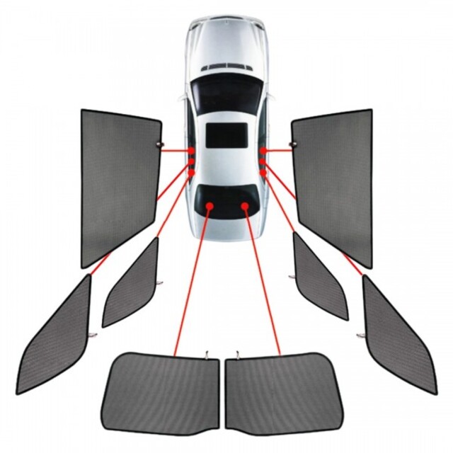 CarShades - ΚΟΥΡΤΙΝΑΚΙΑ  CAR SHADES ΓΙΑ BMW X7 (G07) 5D 2018+ - 8ΤΕΜ. (PVC.BMW-X7-5-A)
