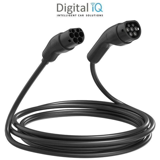 DIQ EV CHC 51611 (CHARGING CABLE TYPE 2 CB16A03 - 5m - 16A - 11kW - 3 Phase)