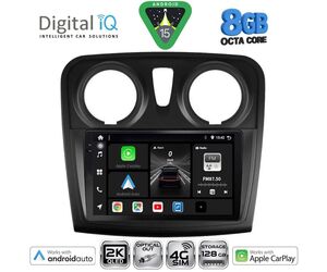 DIGITAL IQ BXK 20108_CPAA (9inc) MULTIMEDIA TABLET for DACIA LOGAN – SANDERO mod. 2012-2019