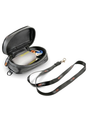 Θήκη Organizer Pouch της σειράς Optiline Universal Εφαρμογής με διαστάσεις 120 x 60 x 40 mm, συμβατή με Βάσεις Στήριξης Κινητού Optiline για Μηχανή με σύστημα Duolock