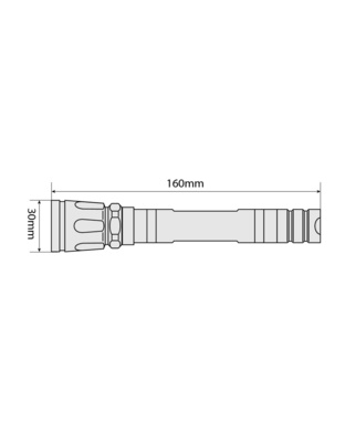 ΦΑΚΟΣ PATROL-LED SLIM 160mm