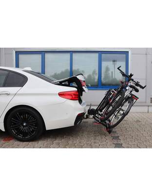 Amio – Βάση Ποδηλάτου Κοτσαδόρου TBC-02/2 για 2 E-Bike έως 60kg με Αναδίπλωση & Κλείδωμα για Ασφαλή Μεταφορά – 1 Τεμ. (02585/AM)