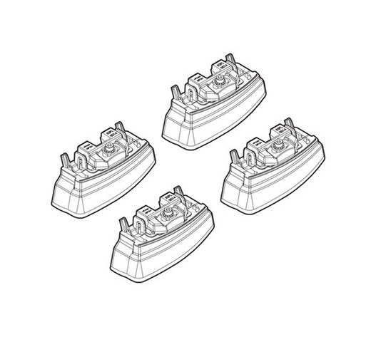 ΑΚΡΑ ΓΙΑ ΜΠΑΡΕΣ NORDRIVE ΓΙΑ MERCEDES C-KLAS 02/07+ KIT