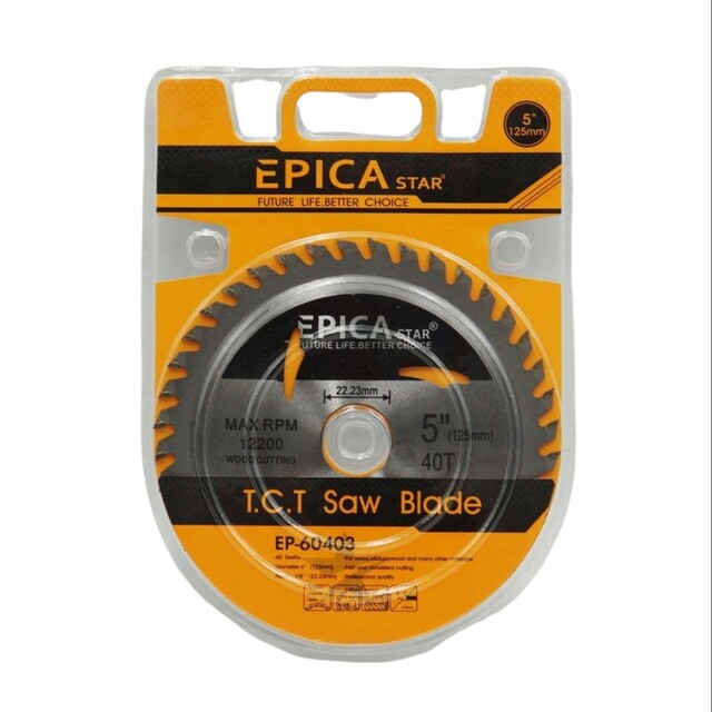 T.C.T SAW BLADE 125mm EPICA STAR EP-60403