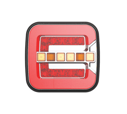 Amio - ΦΑΝΑΡΙ ΠΙΣΙΝΟ RCL-08-LR 10-30V LED 108x102x38mm ΜΕ ΚΑΛΩΔΙΟ 1ΤΕΜ (02373/AM)