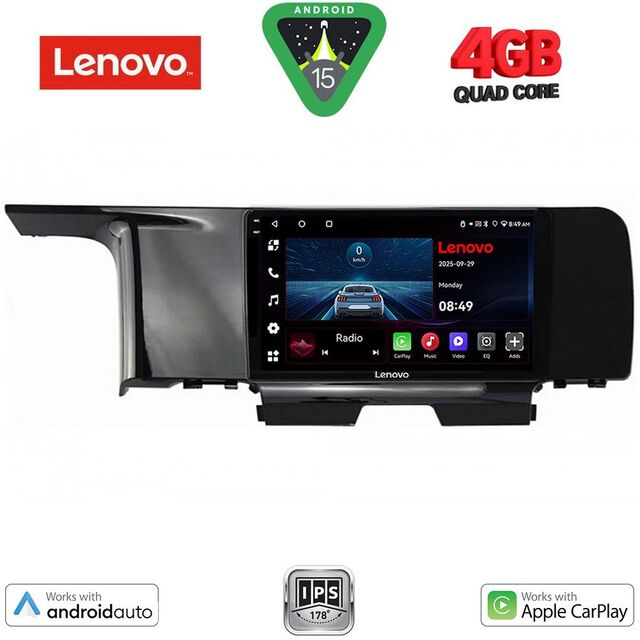 LENOVO LVE 8323_CPAA (9inc) MULTIMEDIA TABLET for KIA SORENTO mod. 2020+