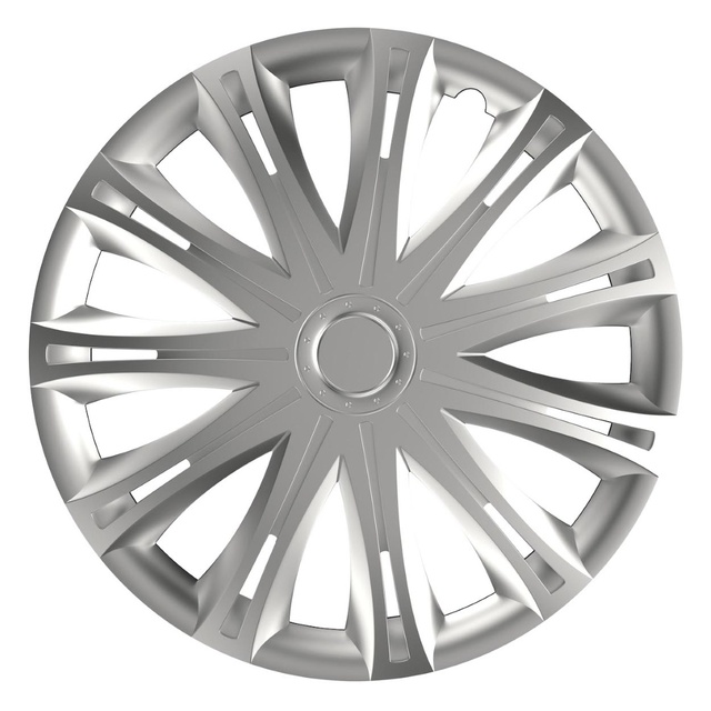 Amio - ΤΑΣΙΑ 14" HUBCAP SPARK ΑΣΗΜΙ - ΣΕΤ 4ΤΕΜ ΣΕ ΚΟΥΤΙ (1082/AM)