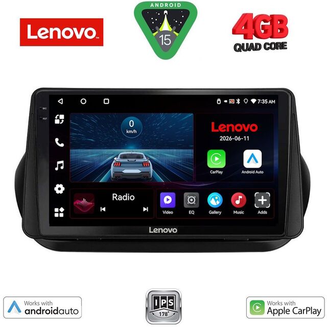 LENOVO LVE 8142_CPAA (9inc) MULTIMEDIA TABLET for CITROEN – FIAT – PEUGEOT mod. 2008-2018