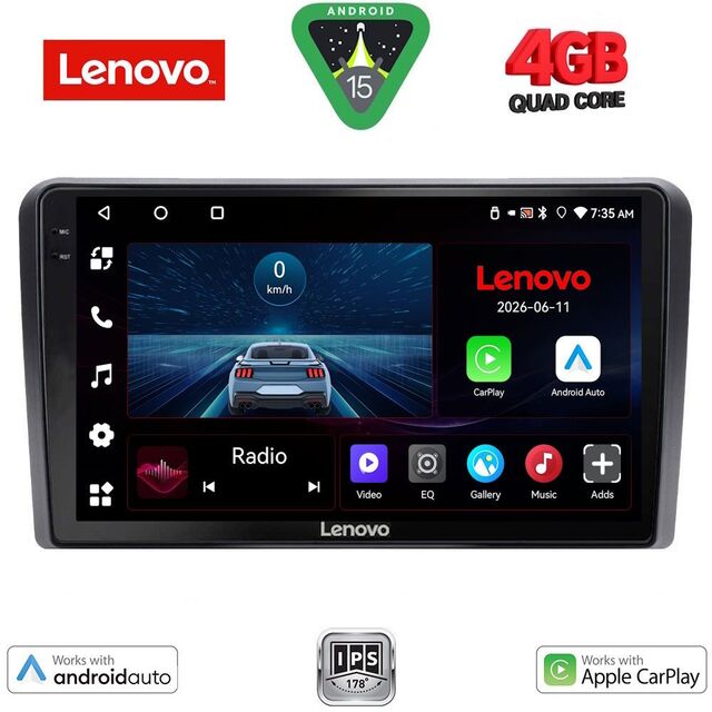 LENOVO LVE 8168SQ_CPAA (10inc) MULTIMEDIA TABLET for FORD mod. 2004-2007