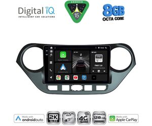 DIGITAL IQ BXK 20224_CPAA (9inc) MULTIMEDIA TABLET for HYUNDAI i10 mod. 2014-2020