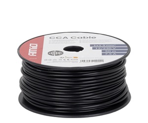 Amio - Μονόκλωνο Καλώδιο Εγκατάστασης CCA 1×1,5mm² 50m – 12/230V - 1 τεμ. (04455/AM)