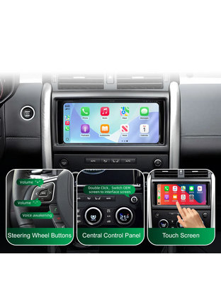 DIGITAL IQ LR 522F CPA (WIRELESS CARPLAY / ANDROID AUTO BOX with 2 CAMERA IN for JAGUAR - LAND ROVER mod. 2016-2019 with HARMAN 10.25" Screen)