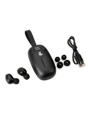 ΑΚΟΥΣΤΙΚΑ ΑΣΥΡΜΑΤΑ BLUETOOTH ΜΕ ΘΗΚΗ +ΚΑΛΩΔΙΟ ΦΟΡΤΙΣΗΣ USB(ΜΟΥΣΙΚΗ/ΚΛΗΣΕΙΣ/ΜΙΚΡΟΦΩΝΟ) ΜΑΥΡΟ EKKO5.0​ LAMPA - 1 TEM.