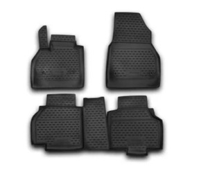 ΠΑΤΑΚΙΑ ΣΕ ΣΚΑΦΗ TPE ΛΑΣΤΙΧΟ ΓΙΑ RENAULT KANGOO 02/2008-2021  ΣΕ ΜΑΥΡΟ ΧΡΩΜΑ NOVLINE - 4 ΤΕΜ.