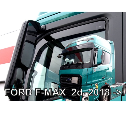 ΑΝΕΜΟΘΡΑΥΣΤΕΣ ΓΙΑ FORD F-MAX 2D 2018+? ΖΕΥΓΑΡΙ ΑΠΟ ΕΥΚΑΜΠΤΟ ΦΙΜΕ ΠΛΑΣΤΙΚΟ HEKO - 2 ΤΕΜ.