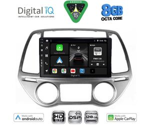 DIGITAL IQ BXF 7227_CPAA CLIMA (9inc) MULTIMEDIA TABLET for HYUNDAI i20 mod. 2008-2012