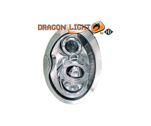 ΦΑΝΑΡΙΑ ΓΙΑ BMW MINI R50/R52/R53 01-06 DRAGONLIGHT+LED CHROME