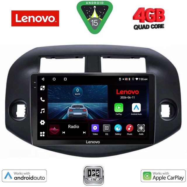 LENOVO LVE 8732_CPAA (10inc) MULTIMEDIA TABLET for TOYOTA RAV 4 mod. 2006-2012