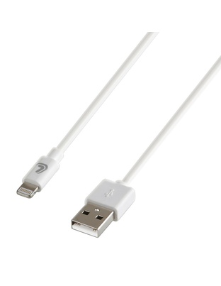 ΚΑΛΩΔΙΟ ΦΟΡΤΙΣΗΣ ΚΑΙ ΣΥΓΧΡΟΝΙΣΜΟΥ APPLE 8PIN 200cm ΛΕΥΚΟ ESSENTIALS LAMPA - 1 TEM.