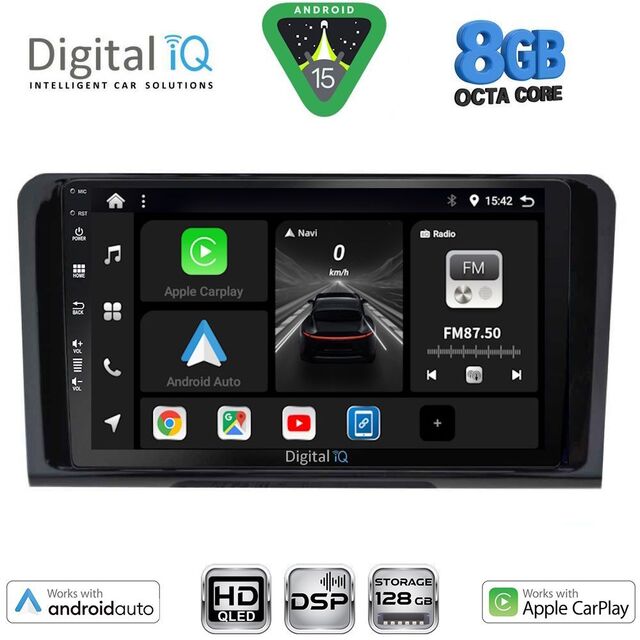 DIGITAL IQ BXF 18414_CPAA (9inc) MULTIMEDIA TABLET for MERCEDES ML (W164) – GL (X164) mod. 2005-2011
