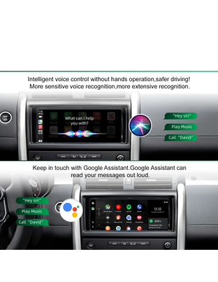 DIGITAL IQ LR 522F CPA (WIRELESS CARPLAY / ANDROID AUTO BOX with 2 CAMERA IN for JAGUAR - LAND ROVER mod. 2016-2019 with HARMAN 10.25" Screen)