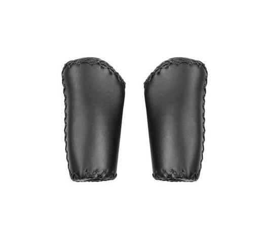 ΧΕΙΡΟΛΑΒΕΣ ΠΟΔΗΛΑΤΟΥ ΔΕΡΜΑΤΙΝΑ VINTAGE 92+92mm 22mm (GRIP SHIFT) ΜΑΥΡΟ 2ΤΕΜ.