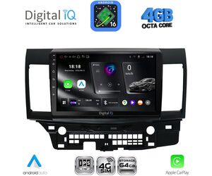 DIGITAL IQ RTG 6434_CPA (10inc) MULTIMEDIA TABLET for MITSUBISHI LANCER mod. 2008-2017