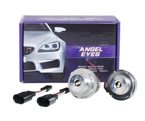 ΛΑΜΠΑΚΙΑ ΓΙΑ ANGEL 12V 2x20W CREE ΛΕΥΚΟ ΦΩΣ ΓΙΑ BMW ΣΕΙΡΑ 5 E60/E61 M-TECH - 2 τεμ.