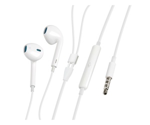ΑΚΟΥΣΤΙΚΑ ΜΕ ΜΙΚΡΟΦΩΝΟ STEREO JACK 3.5mm 120cm ESSENTIALS LAMPA - 1 ΤΕΜ.