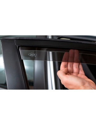 ΖΕΥΓΑΡΙ ΜΠΡΟΣΤΙΝΟΙ ΑΝΕΜΟΘΡΑΥΣΤΕΣ ΓΙΑ HONDA INSIGHT 5D 2009+ ΑΠΟ ΕΥΚΑΜΠΤΟ ΧΥΤΟ ΑΚΡΥΛΙΚΟ ΓΥΑΛΙ (CAST ACRYLIC GLASS) DGA - 2 ΤΕΜ.