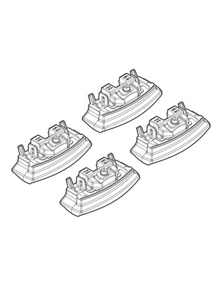 ΑΚΡΑ ΓΙΑ ΜΠΑΡΕΣ NORDRIVE ΓΙΑ HYUNDAI i20 3D/5D 11/14+ KIT
