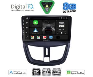 DIGITAL IQ BXF 18507_CPAA (9inc) MULTIMEDIA TABLET for PEUGEOT 207 mod. 2007-2014