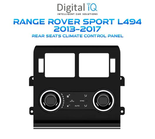 DIGITAL IQ FZ 5012_CL (REAR SEATS CLIMATE CONTROL PANEL for RANGE ROVER SPORT L494 mod. 2013-2017)