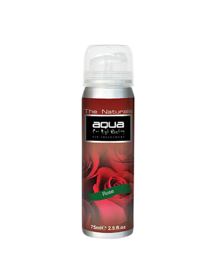 Aqua - ΑΡΩΜΑΤΙΚΟ ΑΥΤΟΚΙΝΗΤΟΥ ΣΕ ΣΠΡΕΙ (SPRAY) ΜΕ ΑΡΩΜΑ ΤΡΙΑΝΤΑΦΥΛΛΟ (ROSE) FLOWERS SERIES 75ml AQUA - 1 TEM. (10-258/AQ)