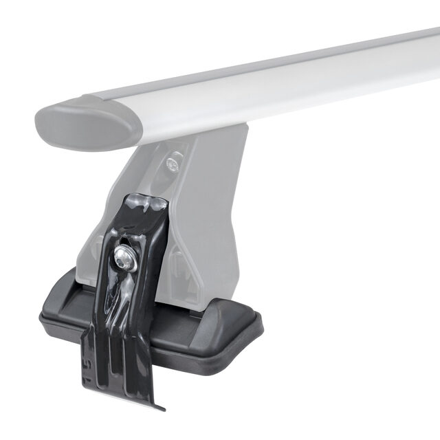 MENABO DLKIT96G KIT TYPE G ΑΚΡΑ (ΠΟΔΙΑ) ΓΙΑ ΜΠΑΡΕΣ ΟΡΟΦΗΣ DELTA / OMEGA BLACK / SILVER - 1 ΣΕΤ (16570/MB)